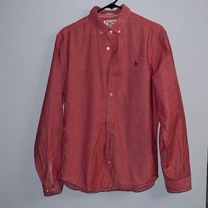 Penguin Long Sleeve Button Down Shirt